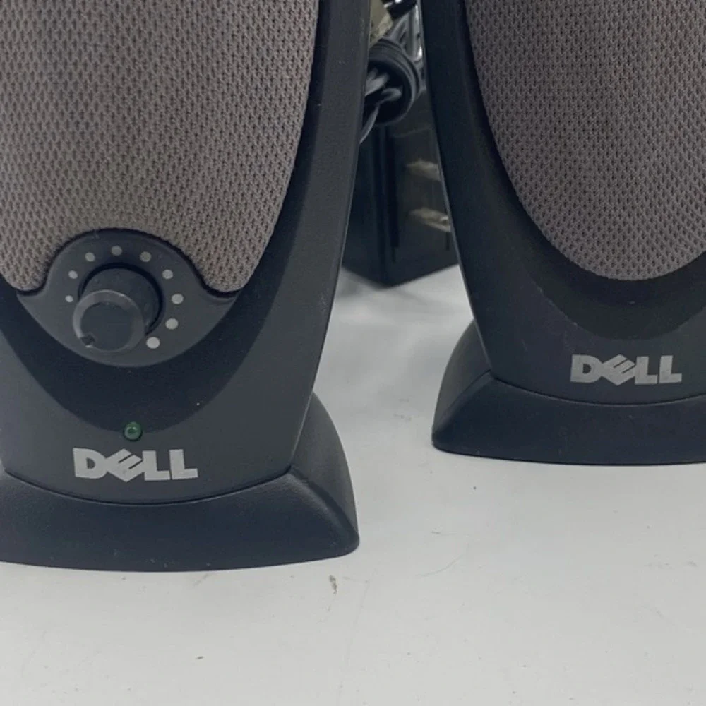 Vintage Dell Desktop Computer Speakers Model A215